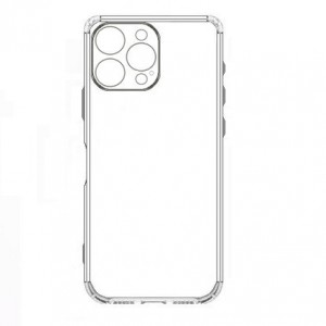 Накладка с защитой камеры для iPhone 13 Pro в упаковке, прозрачный