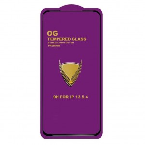 Стекло защитное  для XIAOMI Redmi Note 11 Pro 4G/Redmi Note 11 Pro (5G)/Redmi Note 12 Pro 4G,  глянцевое, полный клей, цвет: чёрный, в техпаке