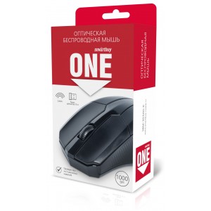 Мышь беспроводная Smartbuy ONE 303AG-K черная (SBM-303AG-K)