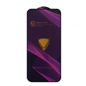 Стекло защитное  для Samsung S21Fe, OG PREMIUM, глянцевое, цвет: чёрный, в техп