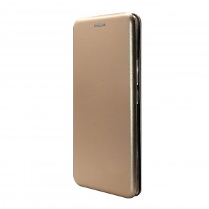 Чехол книжка на силиконовой основе и магните для Samsung Galaxy A14 (5G) Book, с округленными краями, розовый