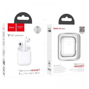 Наушники внутриканальные Hoco ES1 Premium, Bluetooth v 5,0 цвет: белый