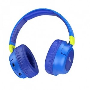 Наушники полноразмерные HOCO W43, Adventure, Bluetooth, цвет: синий