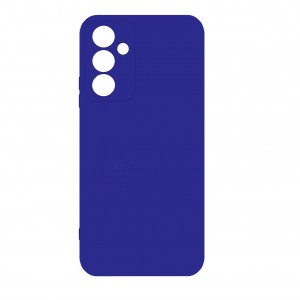 Накладка силиконовая soft touch 2mm для Samsung Galaxy A34 (5G), лазурно-синий