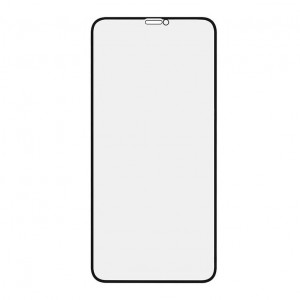 Стекло защитное Remax для APPLE iPhone 15 Pro, глянцевое, цвет: чёрный