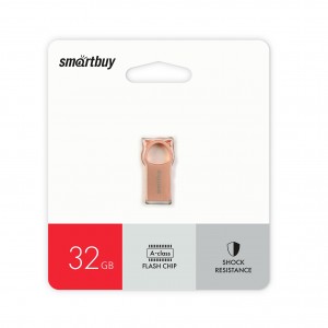 Флеш-накопитель 32Gb SmartBuy MC5 Metal Kitty, USB 2.0, розовый (SB032GBMC5)