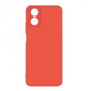 Накладка силиконовая soft touch 2mm для Tecno Pop 6 Pro, красный