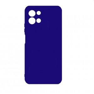 Накладка силиконовая soft touch 2mm для Infinix Hot 11, синий