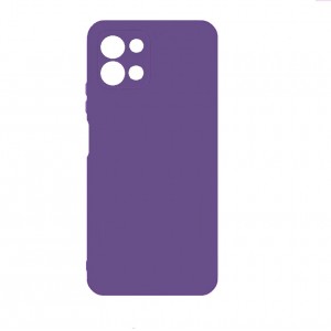 Накладка силиконовая soft touch 2mm для Infinix Hot 11, фиолетовый