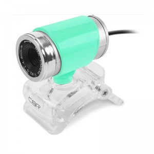 Web-камера CBR CW 830M, USB 2.0, встроенный микрофон, цвет: зеленый