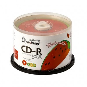 Диск Smartbuy CD-R 80min 52x Fresh-Watermelon CB-50