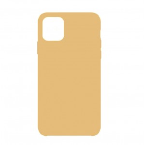 Чехол силиконовый для iPhone 11 Pro Max в упаковке, бежевый