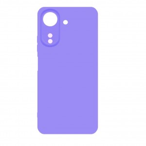 Накладка силиконовая soft touch 2mm для Xiaomi Redmi 13C/Poco C65, светло-фиолетовый