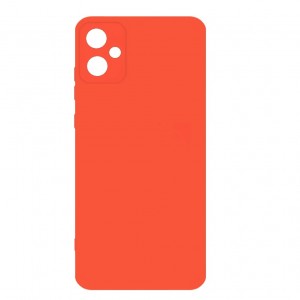 Накладка силиконовая soft touch 2mm для Samsung Galaxy A05, красный