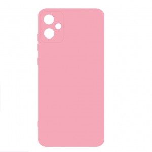 Накладка силиконовая soft touch 2mm для Samsung Galaxy A05, розовый