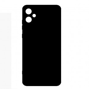 Накладка силиконовая soft touch 2mm для Samsung Galaxy A05, черный