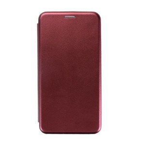 Чехол книжка на силиконовой основе и магните для Tecno Spark 20C/Spark 20/Tecno Go 2024/Tecno Pop 8/Infinix Hot 40i/Smat 8/Smart 8 Plus/Smart 8 Pro Book, бордов