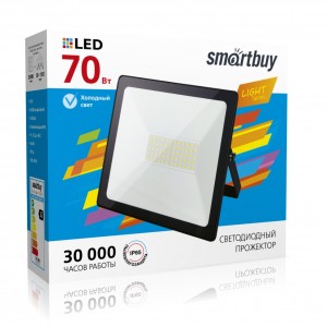Светодиодный (LED) прожектор FL SMD LIGHT Smartbuy-70W/6500K/IP65 (SBL-FLLIGHT-70-65