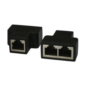 Кабель TopGreat UT-04, сетевой разветвитель RJ45 интернет кабеля на 2 RJ45,