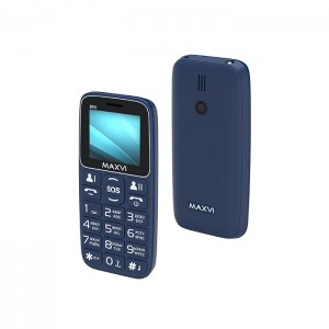 Мобильный телефон Maxvi B110 blue
