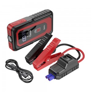 Пусковое устройство для автомобиля HOCO QS3 12B, внешний аккумулятор 10000 mAh