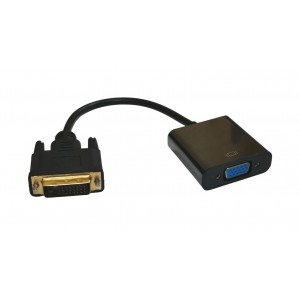 Переходник TopGreat TV-37, DVI-D (24+1) to VGA, 25 см.