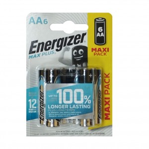 Батарейка AA ENERGIZER LR06-6BL MAX PLUS