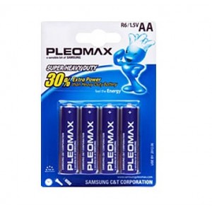 Батарейка AA SAMSUNG PLEOMAX LR06-4BL