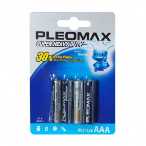 Батарейка AAA SAMSUNG PLEOMAX LR03-4BL, 1.5B