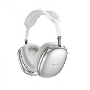 Наушники полноразмерные HOCO W55, Pleasing, Bluetooth, цвет: серебряный