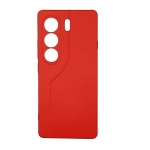 Накладка силиконовая soft touch 2mm для Tecno Camon 40, красный