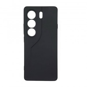 Накладка силиконовая soft touch 2mm для Tecno Camon 40 Pro, черный