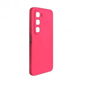 Накладка силиконовая soft touch 2mm для Infinix Hot 60i/Infinix Hot 60, фуксия