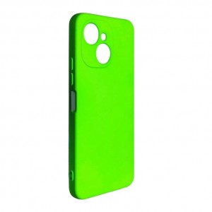 Накладка силиконовая soft touch 2mm для Tecno Spark 40C (4G), салатовый