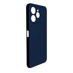 Накладка силиконовая soft touch 2mm для Tecno Spark 40 (4G), синий