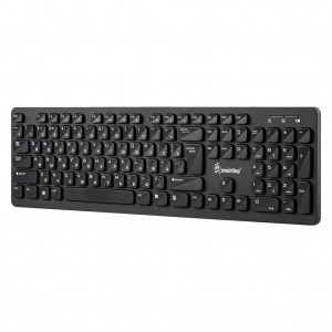 Клавиатура беспроводная мультимедийная Smartbuy ONE 252 черная (SBK-252AG-K)