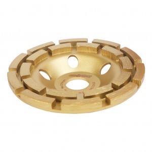 Диск алмазный 125 мм, для шлифования,по металлу, бетону,дв.ряд,  толщина 7мм, Smartbuy tools