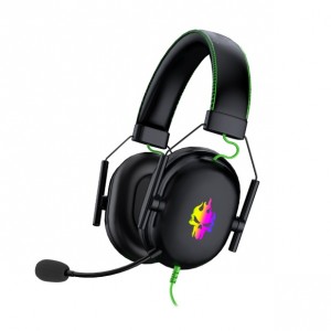 Игровые наушники Smartbuy GHOST, подсветка, 40мм динамик, кабель 2.1м, 2 х 3.5мм + USB (SBHG9790)