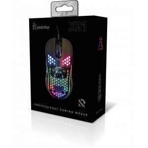 Мышь игровая проводная Smartbuy RUSH X21 черная (SBM-751G-K)