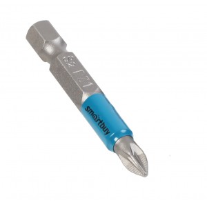 Бита для шуруповерта PZ1 длина 50 мм, материал S2, Smartbuy tools, лента