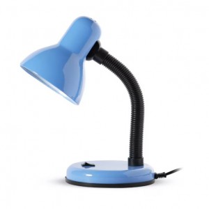 Настольный светильник Smartbuy Е27 голубой (SBL-Desk-Blue)