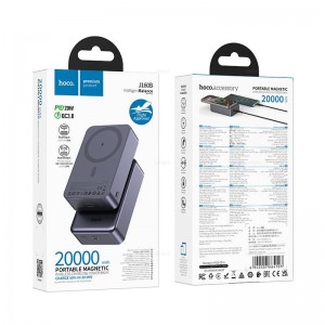 Аккумулятор внешний HOCO J160B, 20000mAh, PD20W, QC3.0, цвет: черный