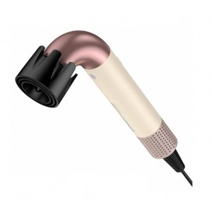 Фен Hoco HP18, цвет: бежево-бордовый