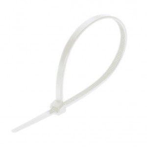 Хомут нейлоновый 4,8х400, белый (упак. 20 шт.) (SBE-CT20-48-400-w)
