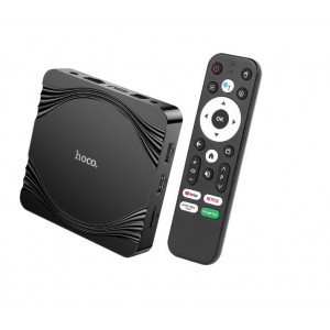 SMART TV BOX HOCO DQ10 Plus, 4K, 4G/32Gb, цвет: черный