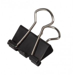 Зажимы для бумаг STAFF EVERYDAY, КОМПЛЕКТ 12 шт, 19 мм, на 60 листов, черные, карт.кор.,