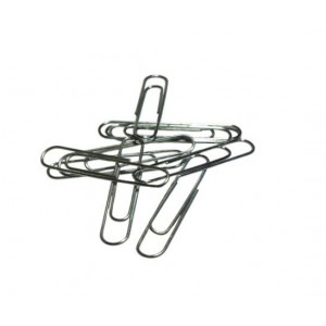 Скрепки большие 50 мм, STAFF, оцинкованные, 50 шт., в картонной коробке,