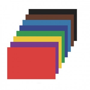 Цветная бумага А4 газетная, 16л.  8цв., на скобе, ПИФАГОР, 200х283мм, Мишка сладкоежка,