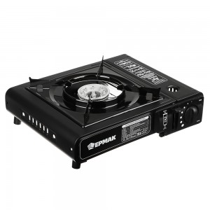 Плитка газ. к бал. с цанг. захватом портативная тм ЕРМАК, в кейсе, 34х26х9см