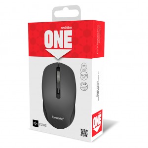 Мышь беспроводная Smartbuy ONE Dual BT+USB с зарядкой Smartbuy X56 серая (SBM756DG)